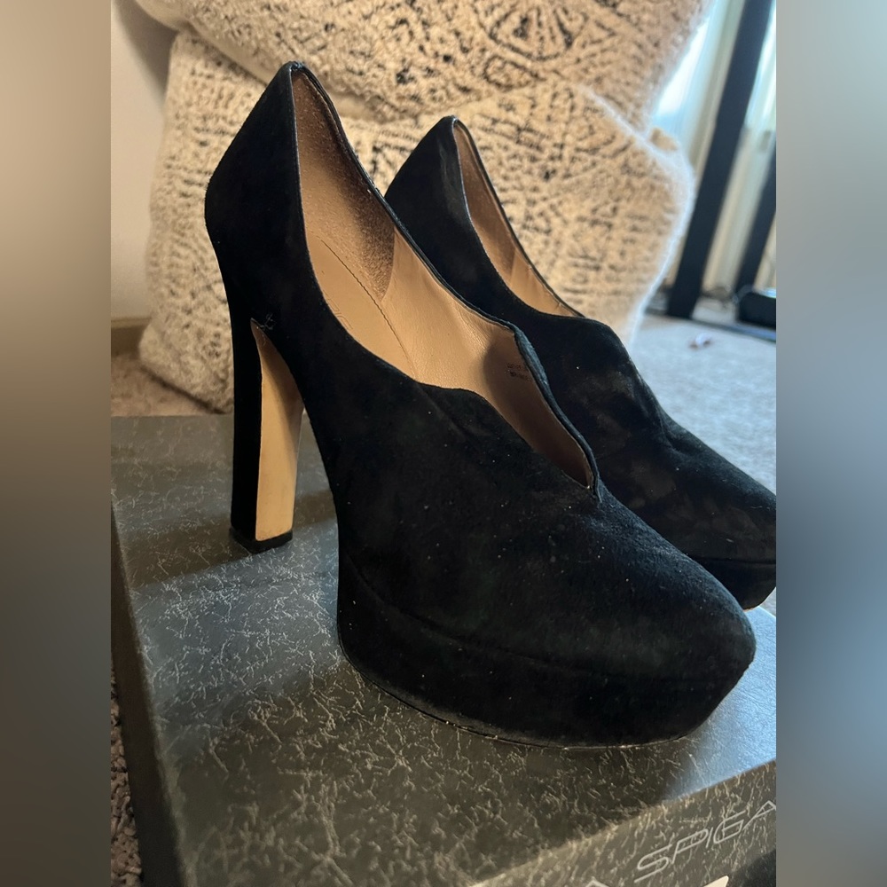 Via Spiga Black Heels
